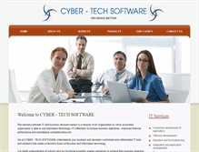 Tablet Screenshot of cybertechsoftware.com